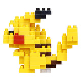 Set da costruzione nanoblocchi Pokémon Pickachu - 130 pezzi.