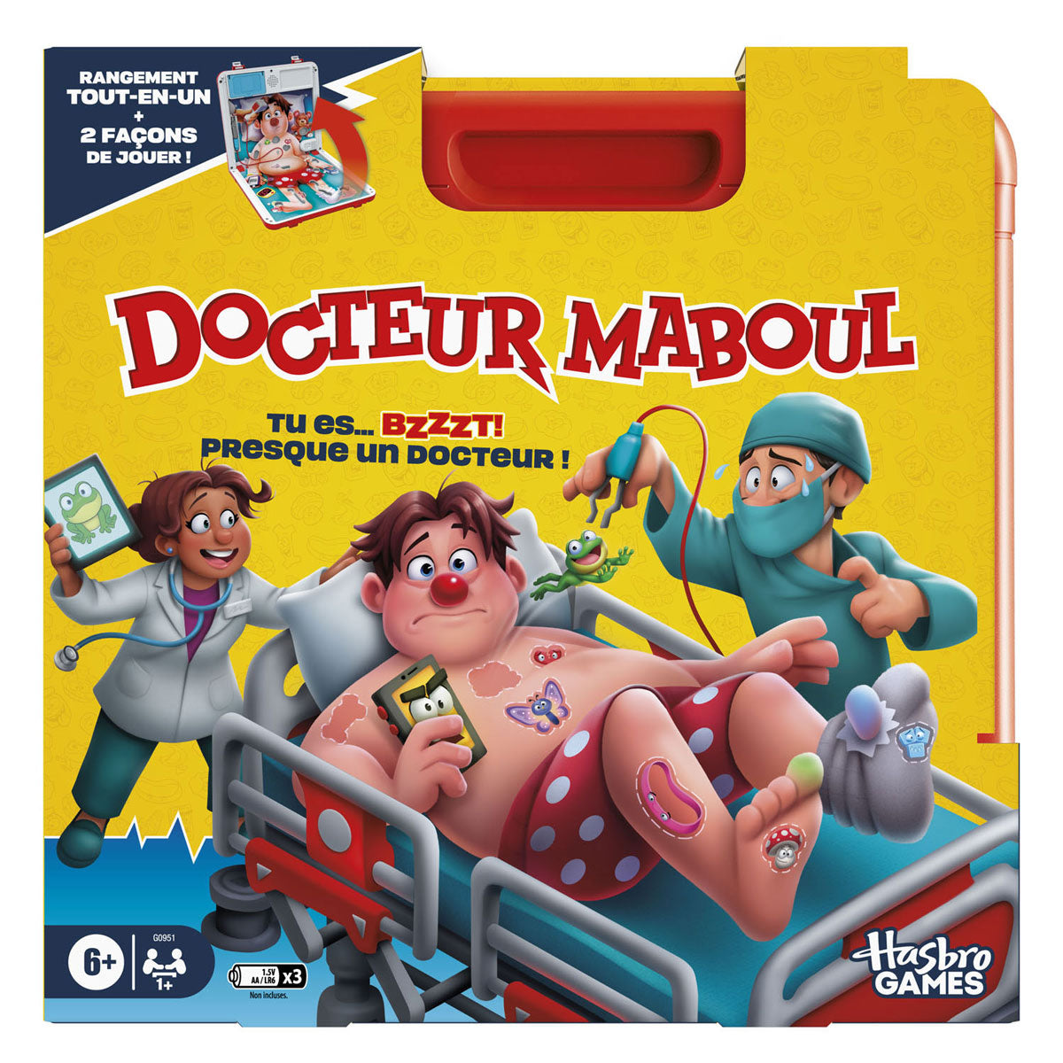 Il dottore del gioco Hasbro trema - Francese