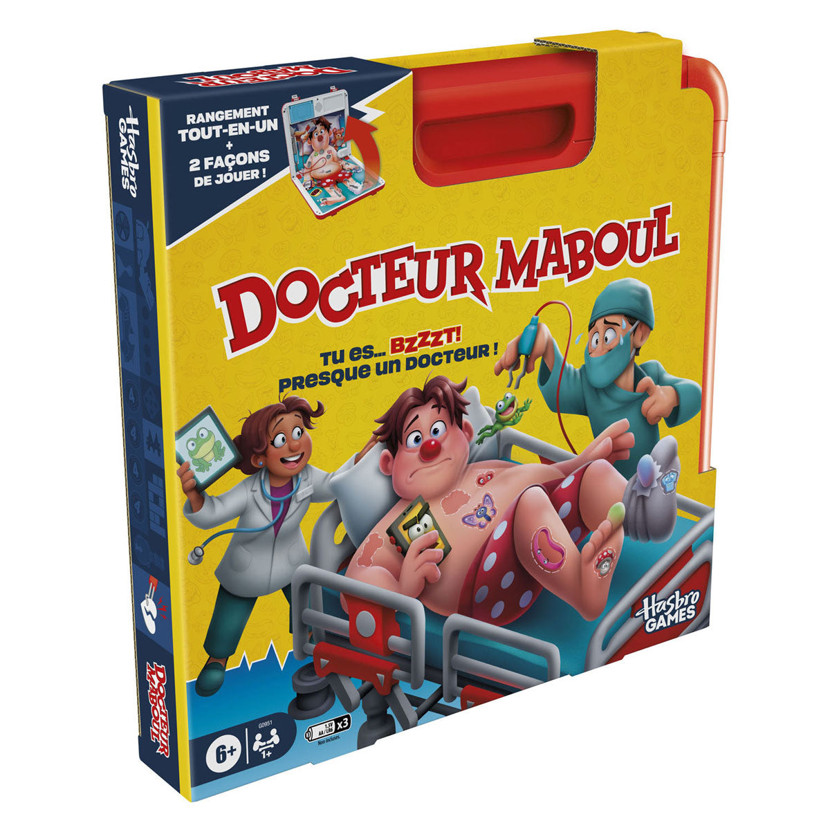 Il dottore del gioco Hasbro trema - Francese