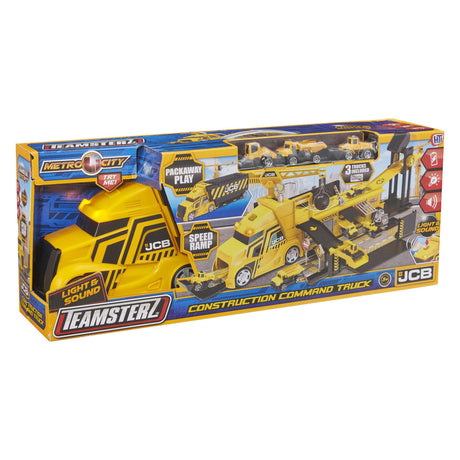 Teamsterz jcb construction command truck met 3 voertuigen
