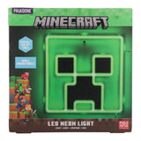 Lampada da parete al neon a led creeper di Minecraft