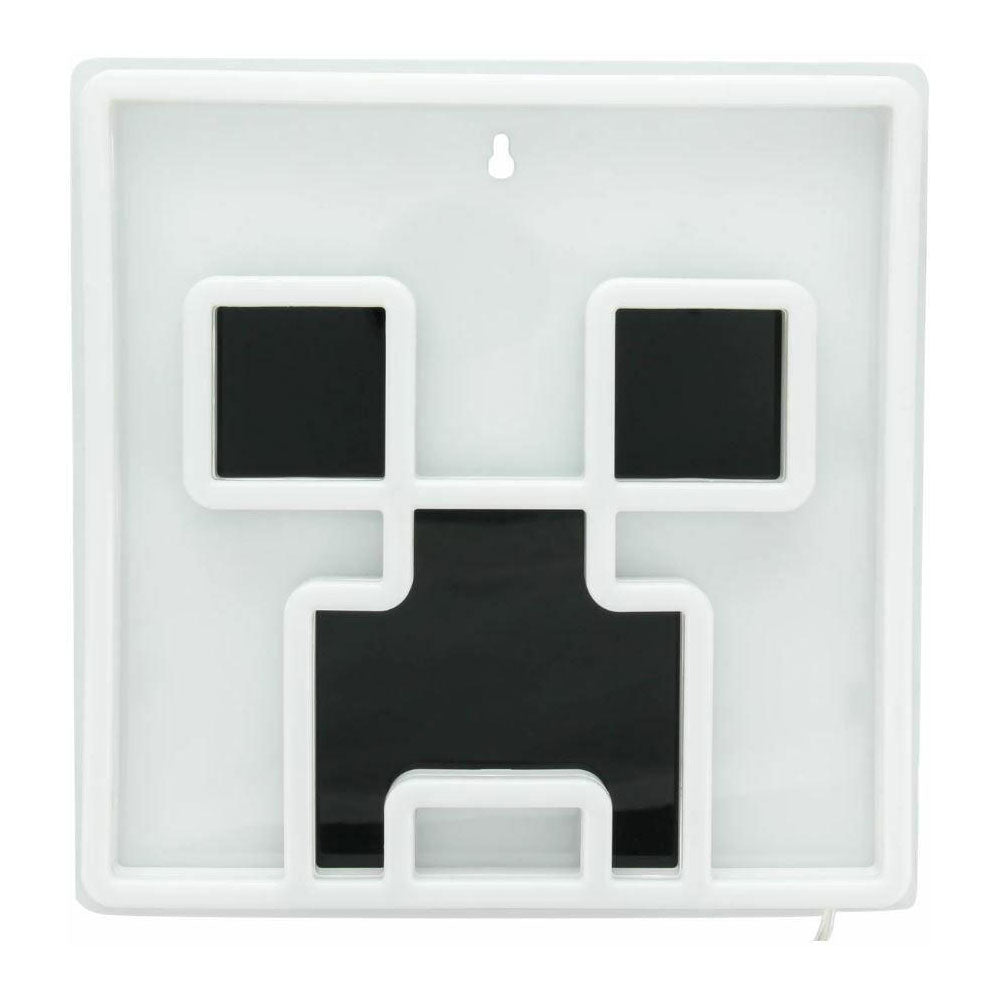 Lampada da parete al neon a led creeper di Minecraft