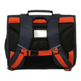 Zaino scolastico Caméléon navy arancione - 38cm