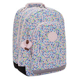 Zaino Kipling per l'aula con stampa floreale digitale