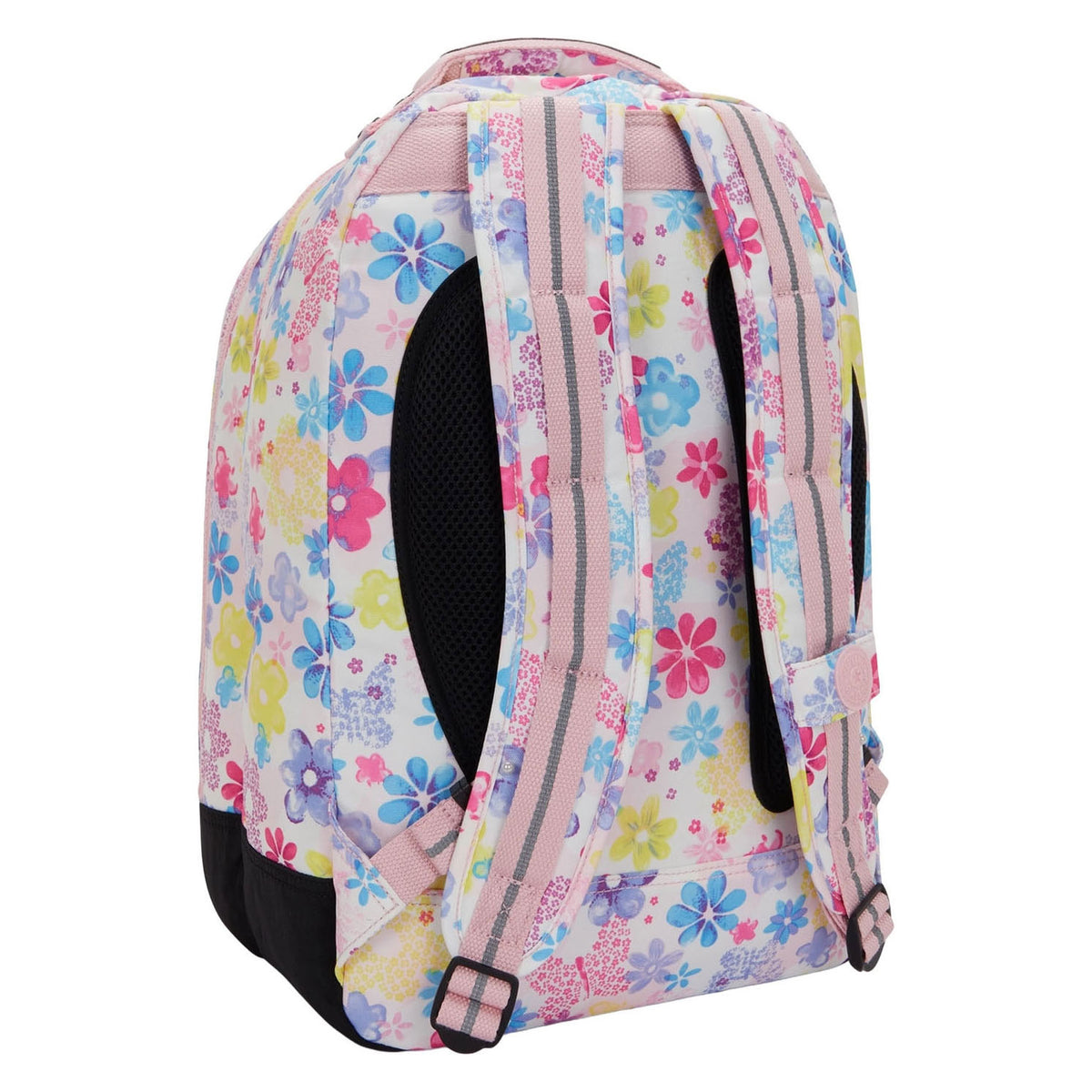 Zaino Kipling per l'aula scolastica - timbro floreale