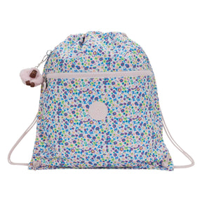 Borsa da palestra Kipling Supertaboo - stampa floreale digitale