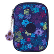 Kipling 100 pens etui - dark flower stamp