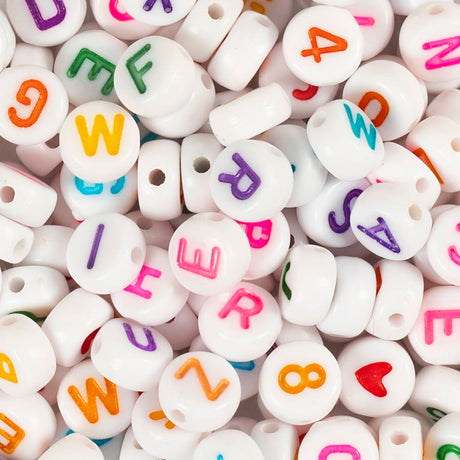 Azienda creativa https: www.cchobby.nl letterbeads-size-7-mm-holesize-1-2-mm-about-200-piece-white-25-gr-1-box-699070