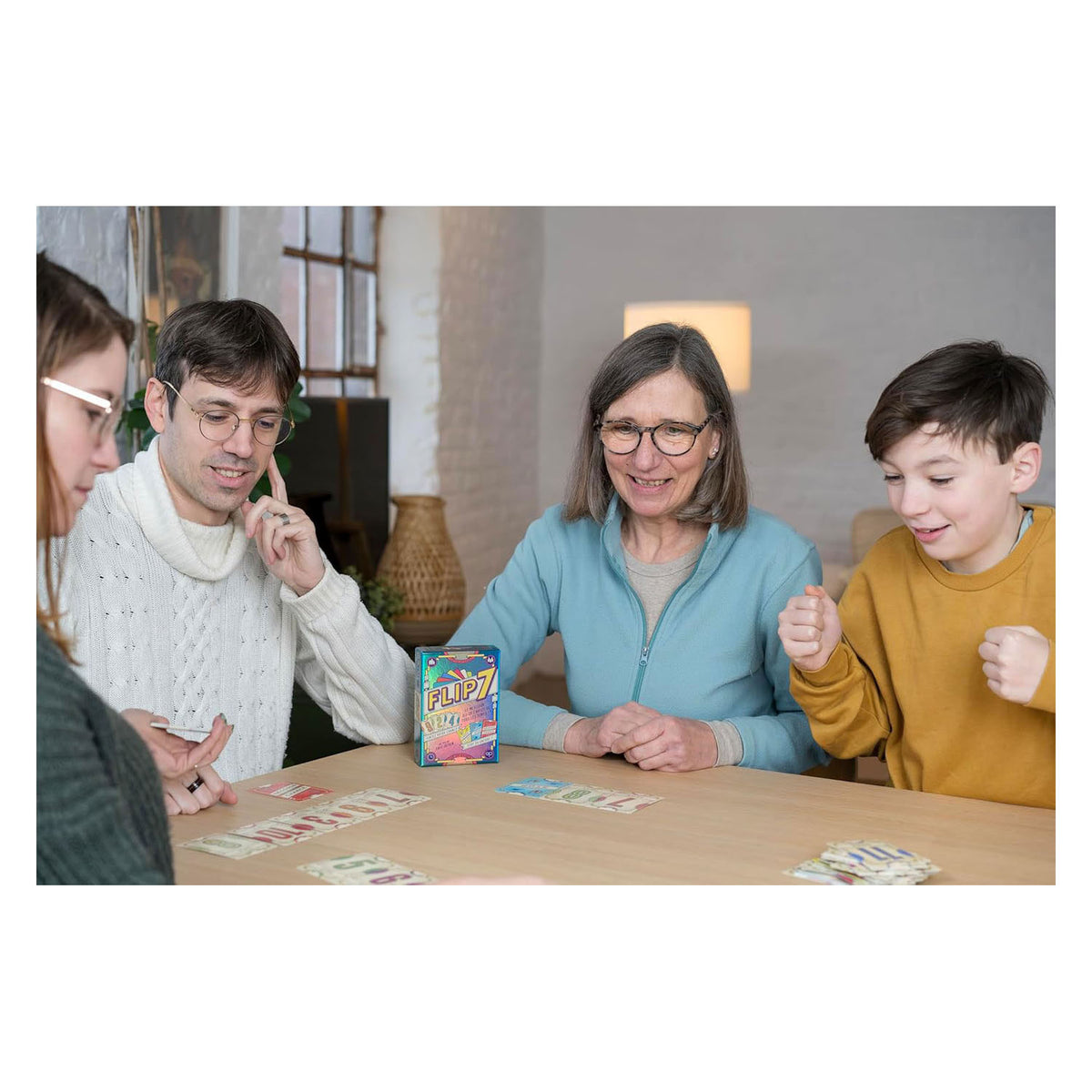 Gira il gioco di 7 carte fr