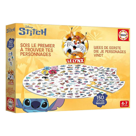 Educa - gioco da tavolo - punto lince - trova le immagini - reattività - vista - gioco di memoria