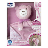 Maxi peluche Lobbes rosa 47x40 cm
