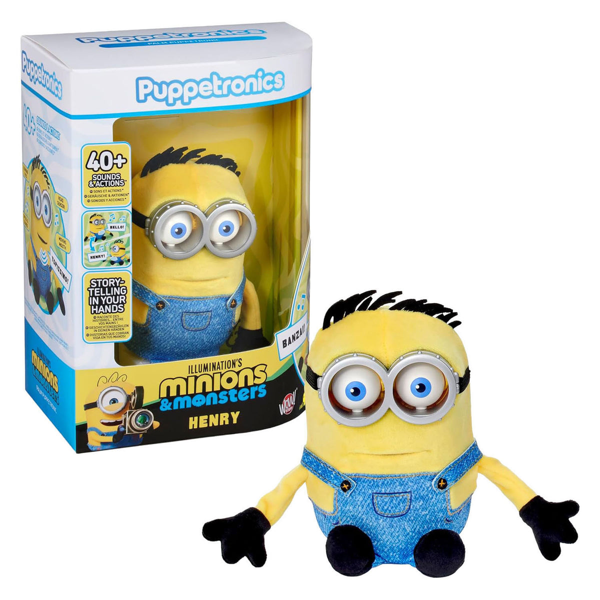Peluche interattivo Ty Universal Minions Henry