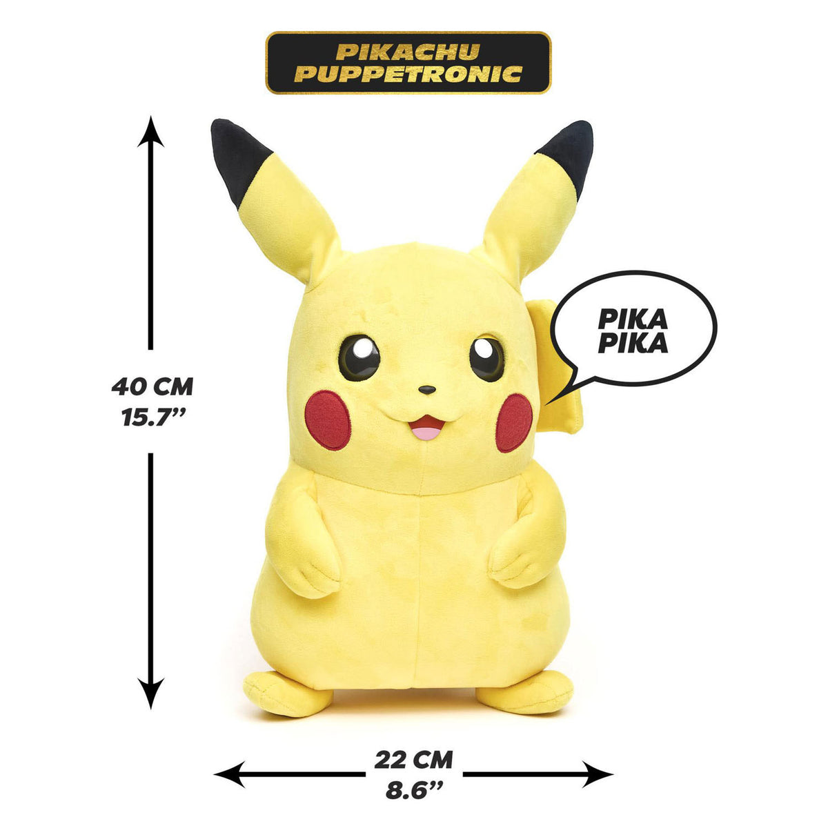 Peluche interattivo Real fx Pikachu