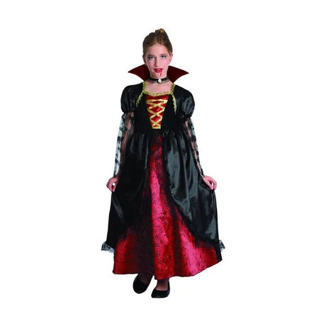 Kinderkostuum vampierdame - maat 146