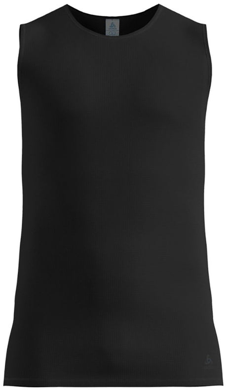 Canottiera Odlo Active Light con scollo rotondo - uomo - nero - s