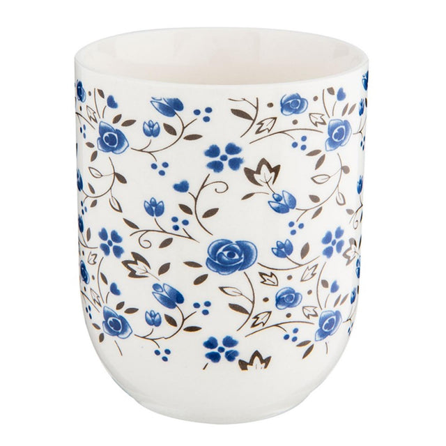Tazza Clayre Eef fiori blu 100 ml