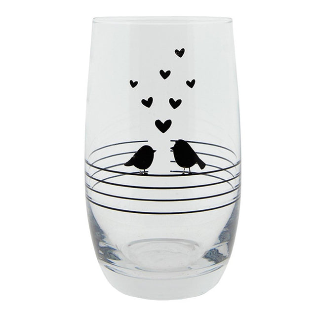 Bicchiere Clayre Eef Birds 320ml