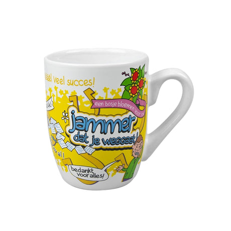 Tazza cartone animato Paperdreams: mi dispiace vederti andare via