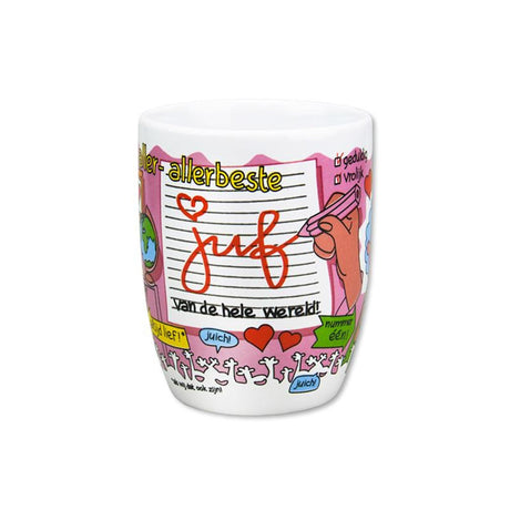 Tazza cartoon Paperdreams insegnante n.28