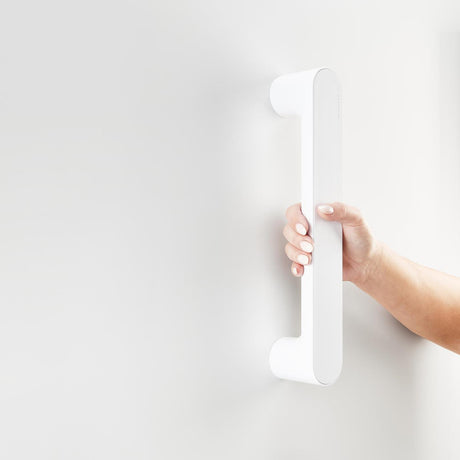 Staffa da parete Vitility id - bianco perla - 35 cm