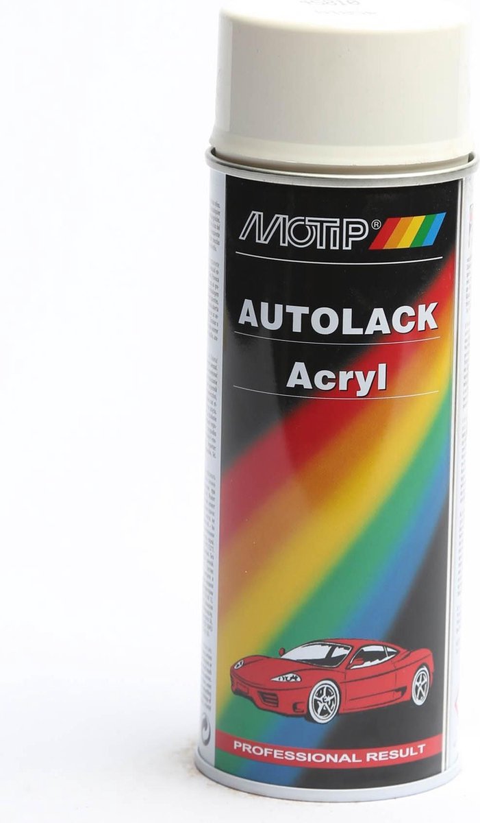 Motip 45810 - bomboletta spray per vernice per auto - bianco - 400 ml