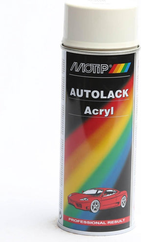 Motip 45810 - bomboletta spray per vernice per auto - bianco - 400 ml