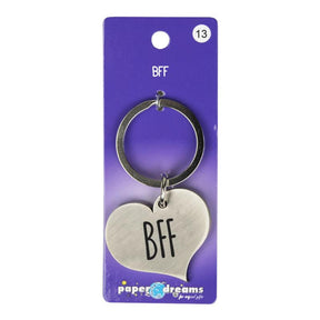 Portachiavi a cuore Paperdreams - bff portachiavi a cuore - bff
