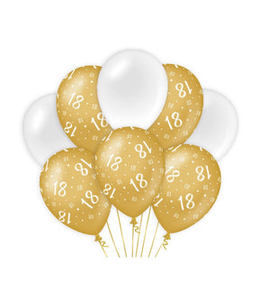 Palloncini decorativi Paperdreams oro bianco - 18