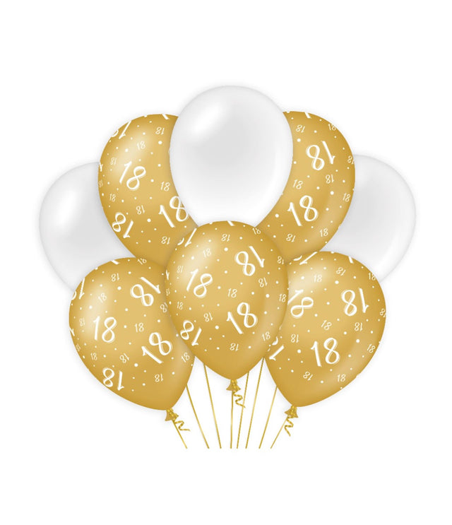 Palloncini decorativi Paperdreams oro bianco - 18