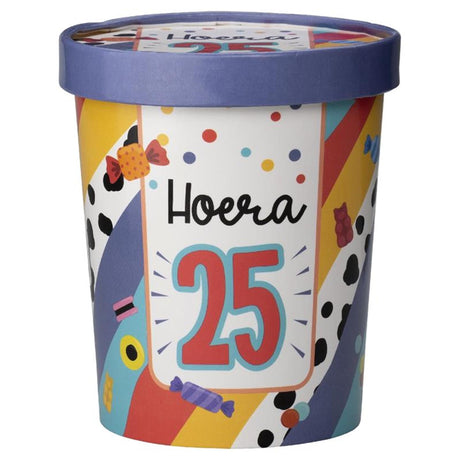 Bicchiere per caramelle Paperdreams ã˜12x14cm - 25 anni