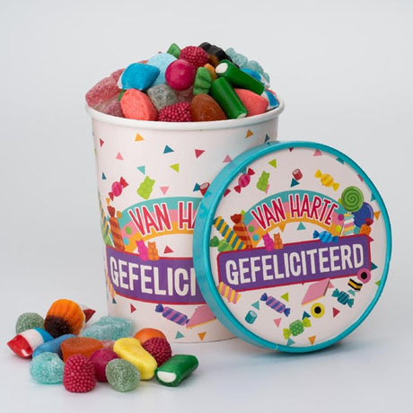 Tazza per caramelle Paperdreams ã˜12x14 cm - congratulazioni