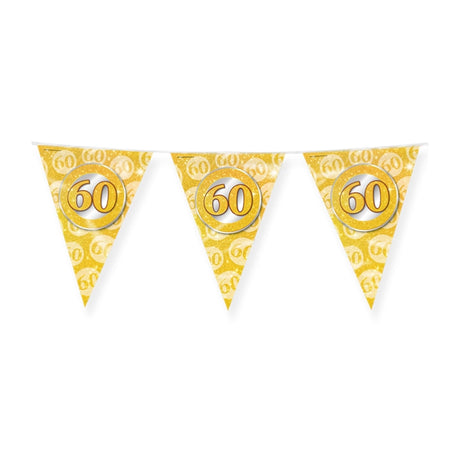 Bandiera per feste Paperdreams - 60 anni di matrimonio