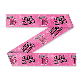 Nastro adesivo per feste Paperdreams - dolci 16 anni