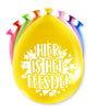 Palloncini per feste Paperdreams - ecco la festa, 8 pezzi da 30 cm