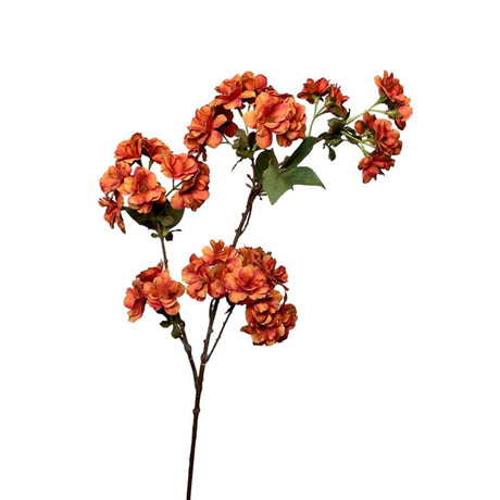 Collezione Roberts fiore artificiale ramo di fiori 80 cm arancione