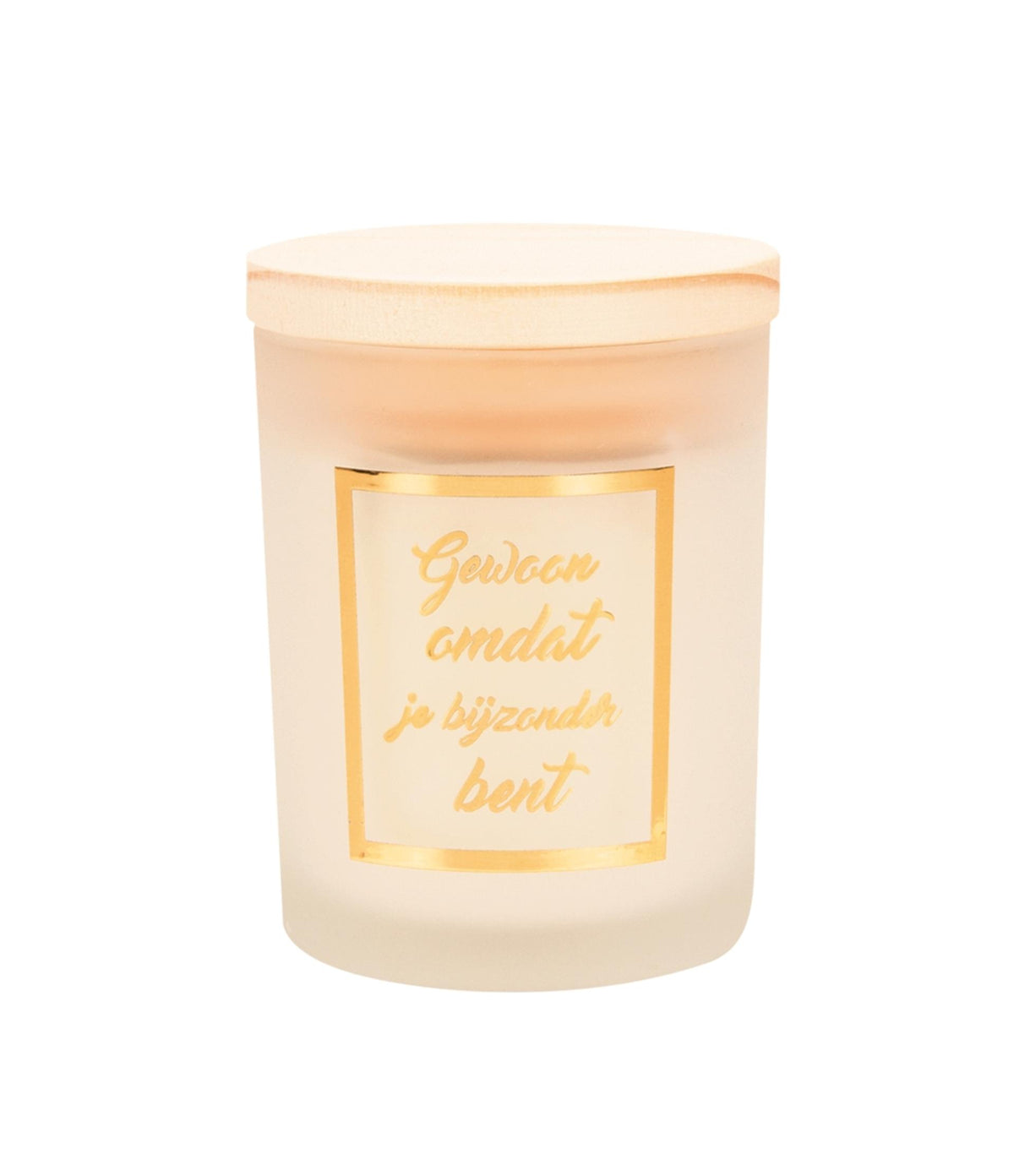 Candela profumata Paperdreams piccola oro bianco - speciale