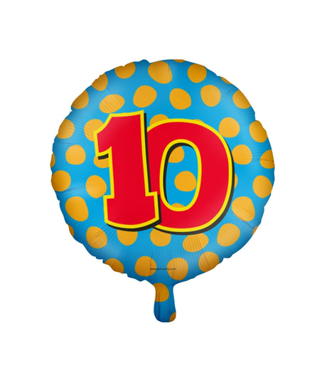 Palloncino foil felice Paperdreams - 10 anni