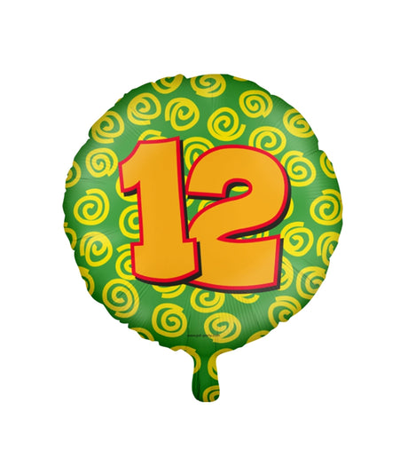 Palloncino foil felice Paperdreams - 12 anni