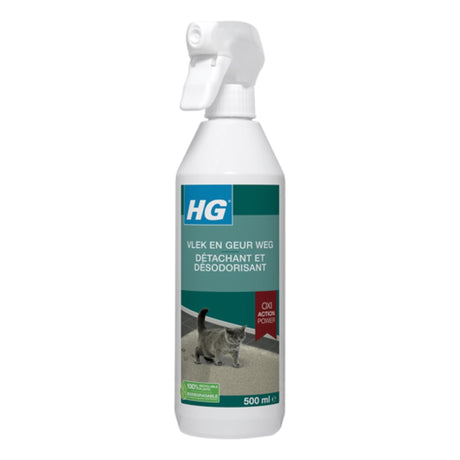 Hg macchia antiodore gatto 500ml