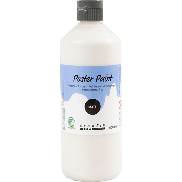 Https: www.cchobby.nl gouache-paint-matt-semi-opaque-white-500-ml-1-bottle