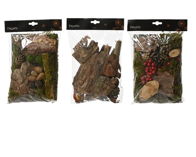 Decoris mix naturale muschio bacche arancio