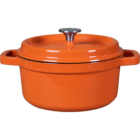 Solinger the Windmill Premium padella in ghisa da 2,5 l smaltata arancione