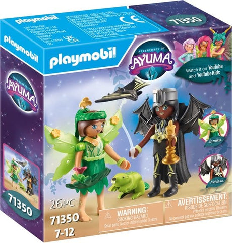 Playmobil Ayuma Bos Feleën e Boz Fairies con Totum Animals