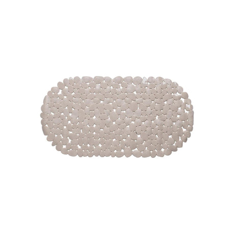 Tappetino da bagno antiscivolo Wicotex PVC 68x35 cm tortora