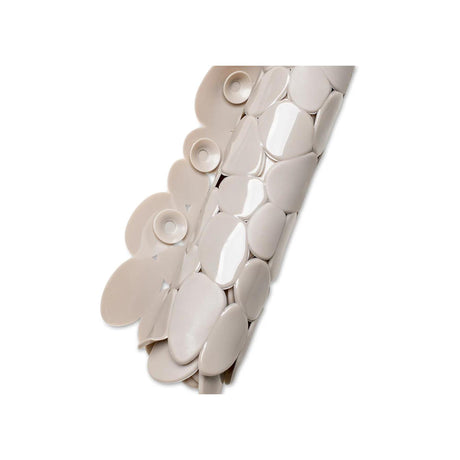Tappetino da bagno antiscivolo Wicotex PVC 68x35 cm tortora