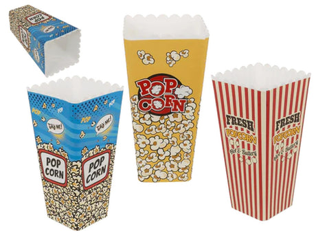 Ootb tazza per popcorn in plastica 10x10xh24,2 cm