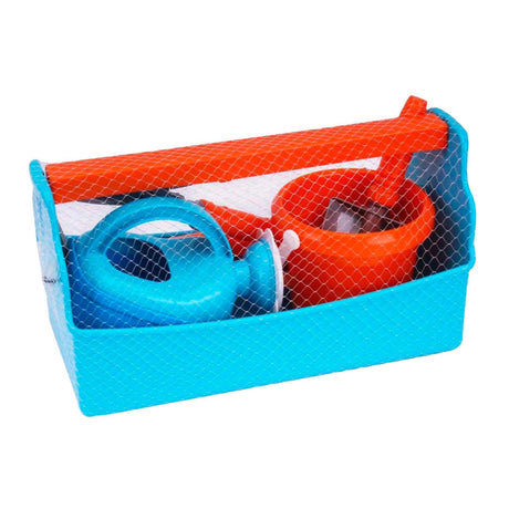 Set attrezzi da giardino Sun Fun 7 pezzi in plastica 30x14x16 cm
