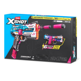 Zuru x-shot pro thrasher automtisch + 30 darts