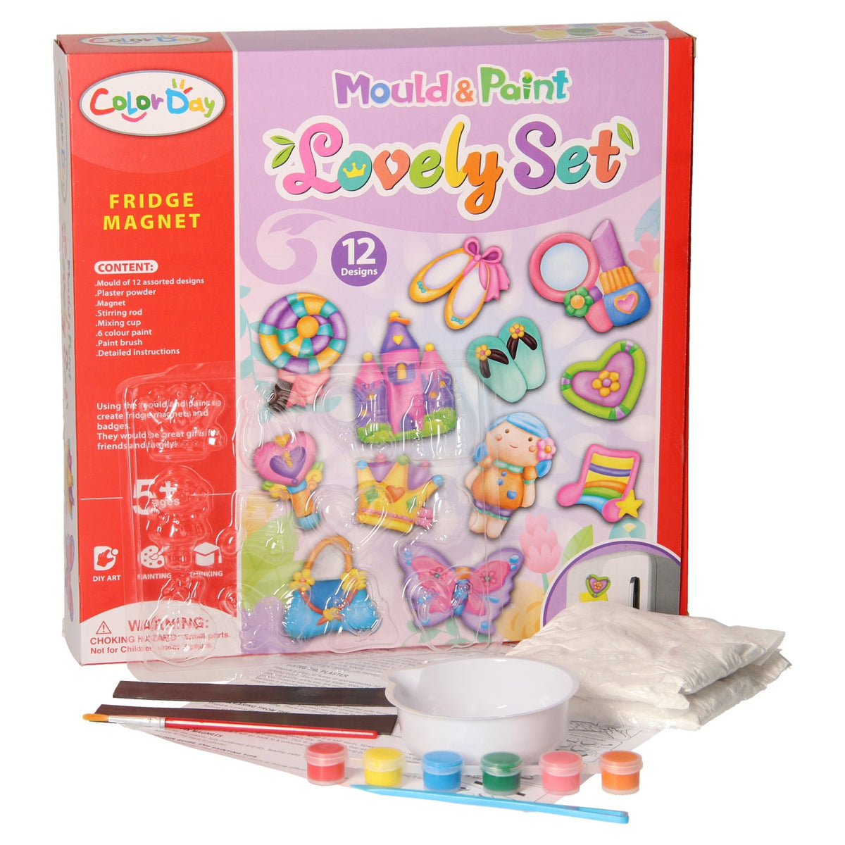 Magneti per fusione in gesso - 12 modelli