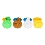 Set argilla fast food - 4 vasi di argilla - 10 pz.